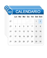 esempi di calendario